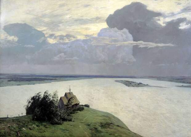 Левитан - Над вечным покоем. 1894