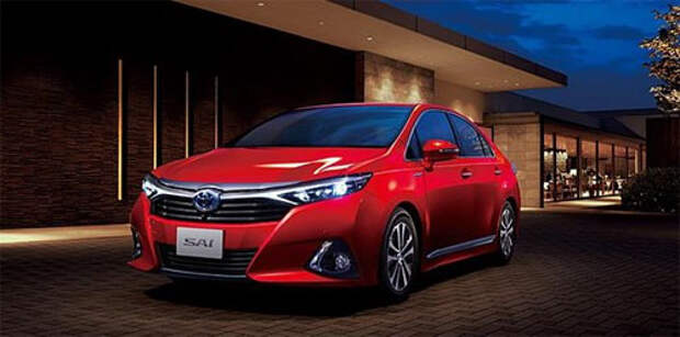 Toyota обновила свой гибридный седан Sai