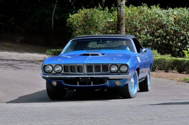 Plymouth Barracuda Convertible 1971 авто, plymouth, Barracuda, hemi, Cuda