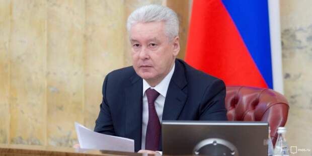 Собянин сообщил об уничтожении БПЛА при попытке подлета к Москве. Фото: Д. Гришкин mos.ru. Пресс-служба мэра и Правительства Москвы