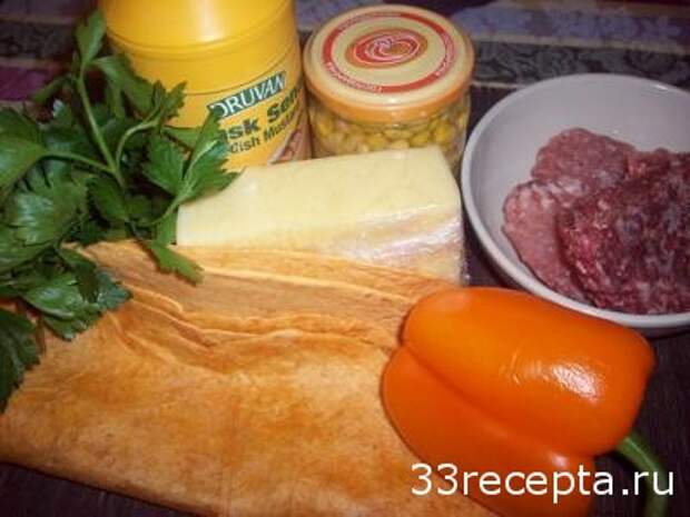продукты для кесадильи