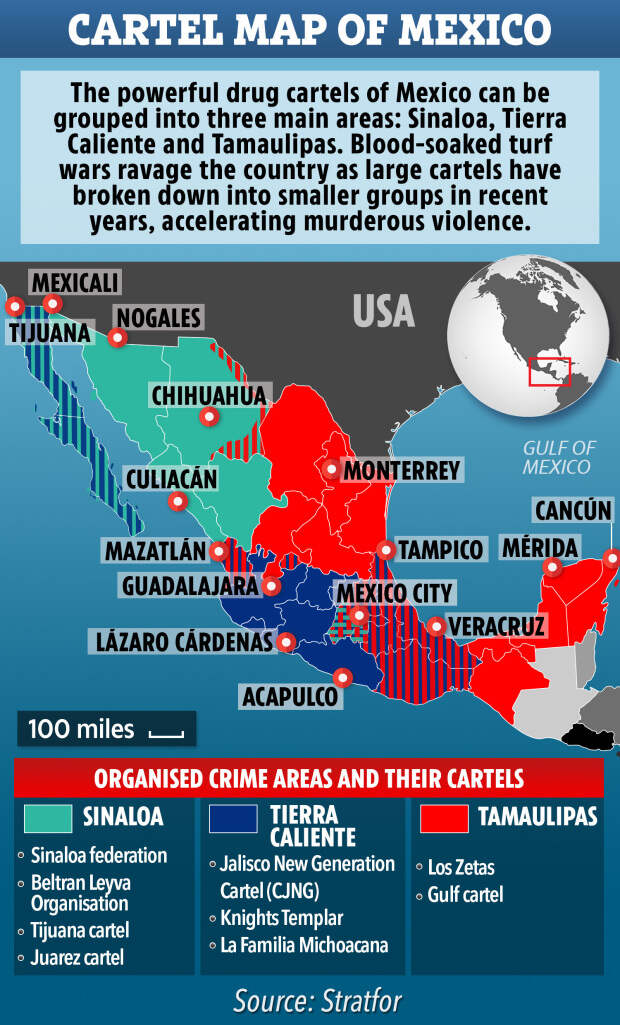 Будни "войны с наркотиками" в Мексике