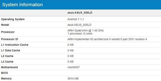 ASUS готовит новые смартфоны на платформе Snapdragon 430
