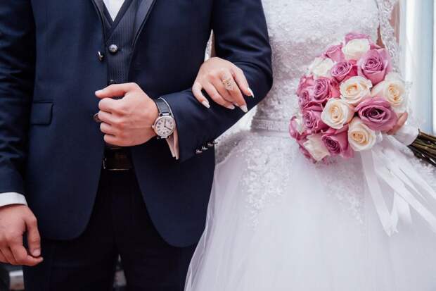 Во Дворце бракосочетания на Бутырской в апреле поженились рекордное количество пар
