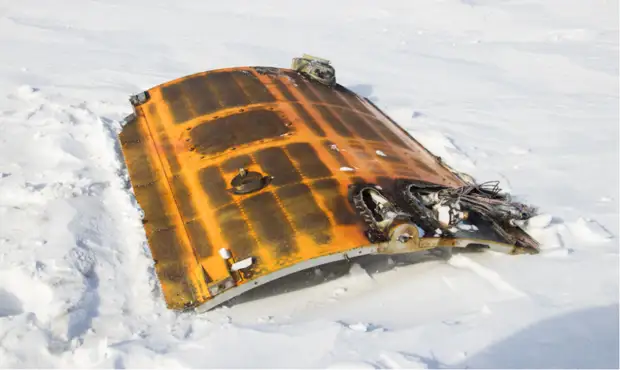 В ямальской тундре найдены фрагменты ракеты «Союз»