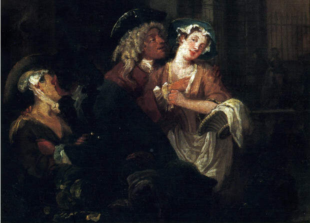 Изысканная реклама проституток XVIII века