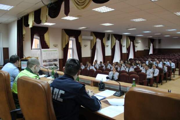 Встреча. Фото: Пресс-служба УВД по САО