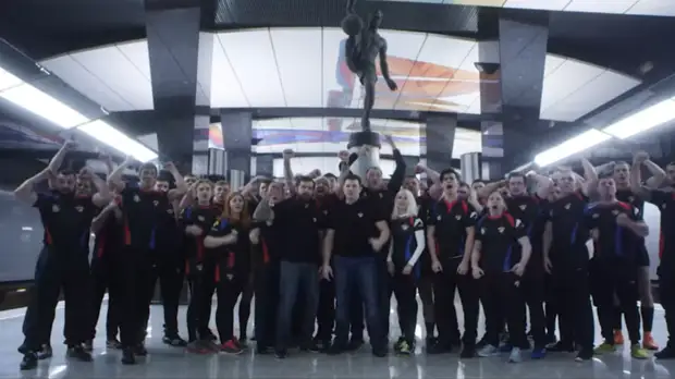 Баста записал клип с участием регбистов ЦСКА