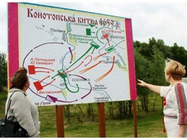 360-летие поражения «украинской армии» в Конотопской битве