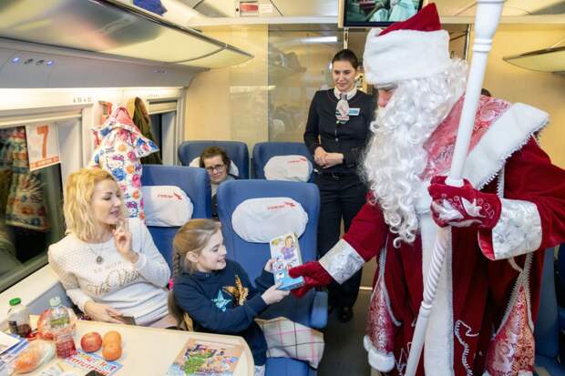 В РЖД отчитались о количестве встречавших Новый год в поездах