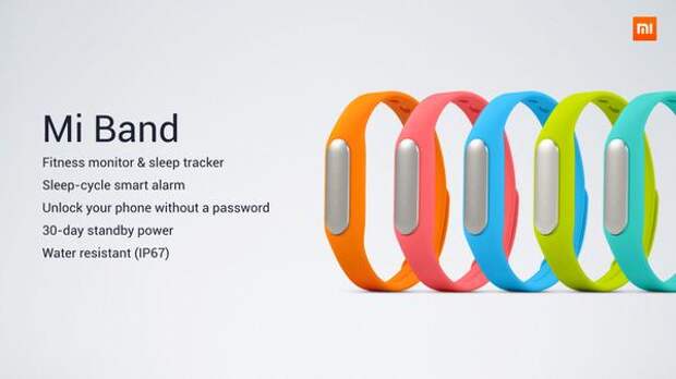 Фитнес-браслет Xiaomi Mi Band