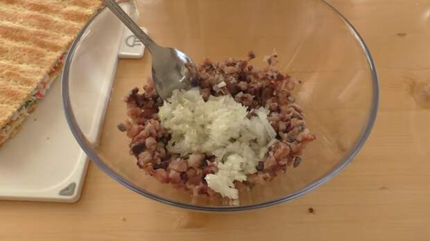 Закусочный торт / Морской Наполеон Кулинария, Еда, Закуска, Рецепт, Другая кухня, Праздничный стол, Вкусно, Видео, Длиннопост, Видео рецепт