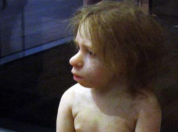 Так мог бы выглядеть ребенок-неандерталец. (с) Patrick Bernard