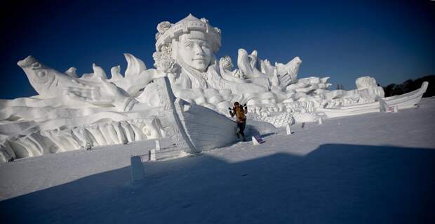 Международный фестиваль ледяных скульптур в Харбине 2013