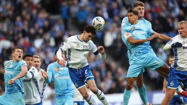 "Зенит" победил московское "Динамо" в 22-м туре Мир РПЛ