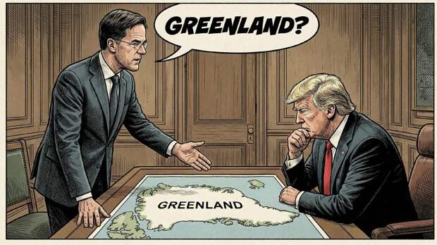 Рютте обсудил Гренландию с Трампом и договорился о встрече в Давосе