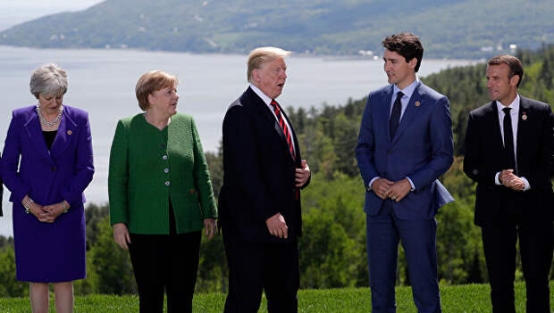 Саммит G7 в Квебеке. 8 июня 2018 Саммит G7 в Квебеке. 8 июня 2018