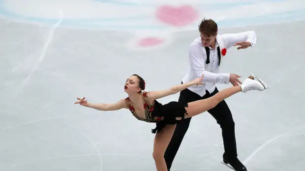 Бойкова и Козловский рады, что им удалось показать чистое катание в короткой программе на ЧМ
