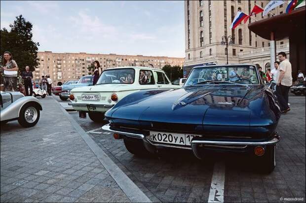 В Москве прошло ралли Ночная Москва 2010 (56 фото)