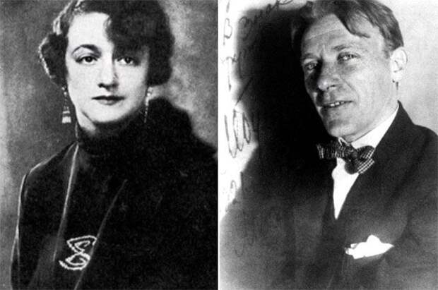 Елена Шиловская и Михаил Булгаков.