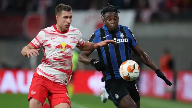 «Аталанта» сыграла вничью с «Лейпцигом» в первом матче 1/4 финала плей-офф ЛЕ