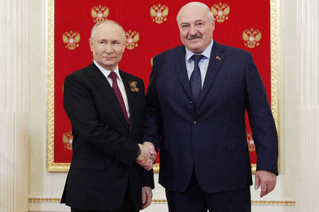 Президент России Владимир Путин и президент Белоруссии Александр Лукашенко. Фото © ТАСС / Владимир Смирнов