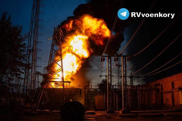 Последствия ударов по одной из киевских ТЭЦ настолько колоссальны, что её вряд ли можно восстановить (ВИДЕО)