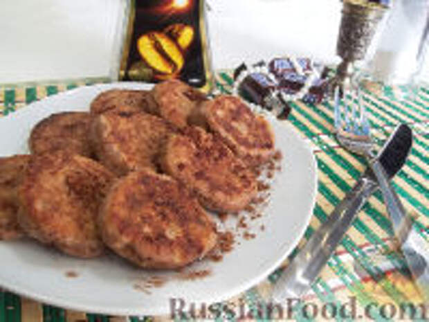 Фото к рецепту: Шоколадные сырники
