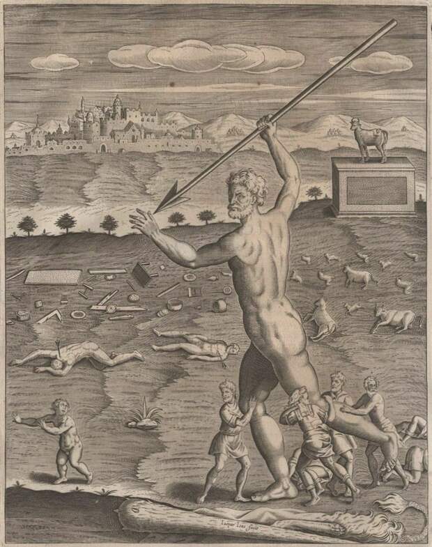 Злой Геркулес Антуана Карона. 17-го века.