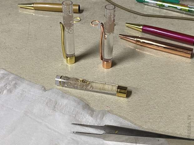 Отвратительные японские ручки-сувениры с паразитами внутри