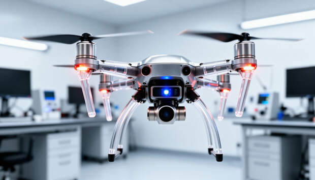 В Самарском университете создали стенд для испытаний двигателей БПЛА