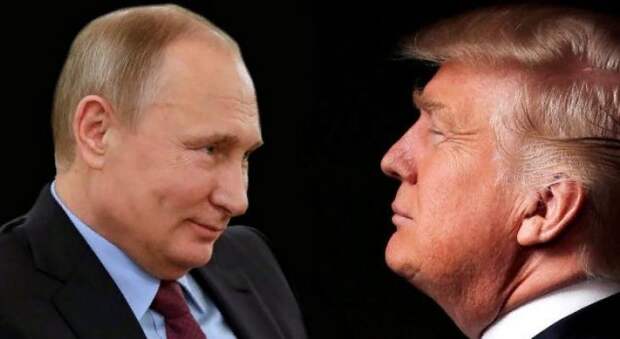 Владимир Путин и Дональд Трамп