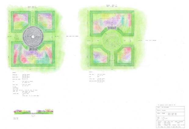 Классический План участка by Laara Copley-Smith Garden & Landscape Design