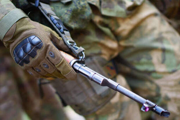 РИА: уничтоженная ДРГ наемников ВСУ оказалась вооружена автоматами Калашникова