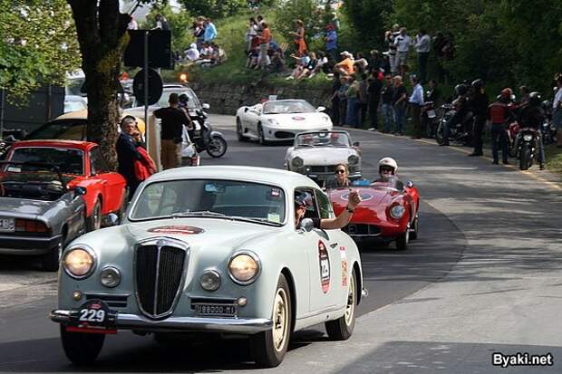 Mille Miglia легендарный авто пробег ретро автомобилей в Италии Mille Miglia легендарный авто пробег ретро автомобилей в Италии