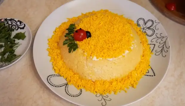 самый легкий и вкусный салат