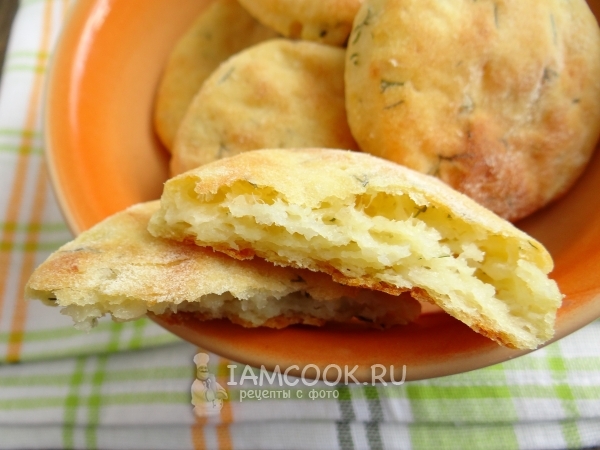 Картофельные лепешки с укропом