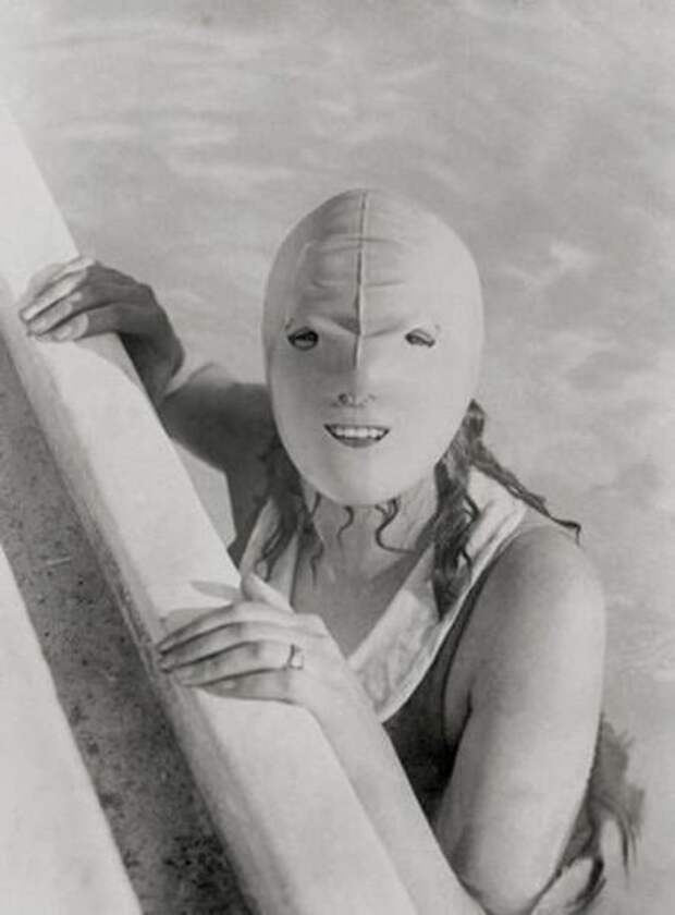 Шапочка для плавания, 1925 изобретения, история, курьезы