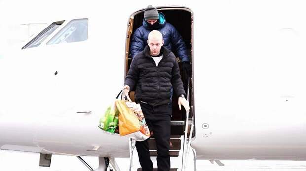 Баскетболист Касаткин поблагодарил Россию и всех причастных к его освобождению