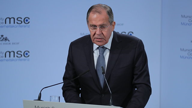 Министр иностранных дел РФ Сергей Лавров во время Мюнхенской конференции по безопасности. 17 февраля 2018 Министр иностранных дел РФ Сергей Лавров во время Мюнхенской конференции по безопасности. 17 февраля 2018