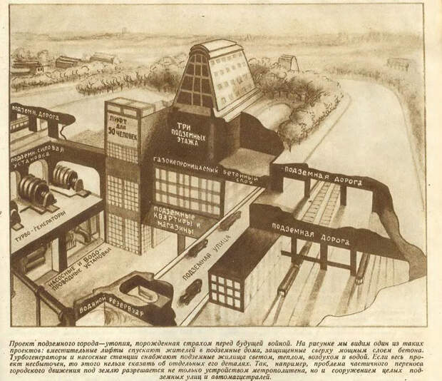 Проект подземного города