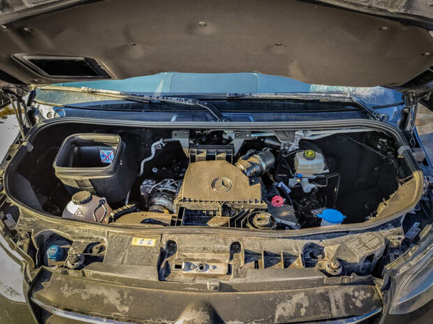 Mercedes Sprinter 317 CDI (фото Якуба Корнацкого/ Automotyw.com)