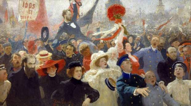 Репин - 18 октября 1905 года. 1907-1911