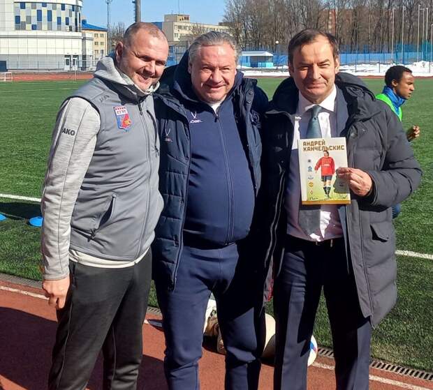 Легенда мирового футбола Андрей Канчельскис побывал в Смоленске