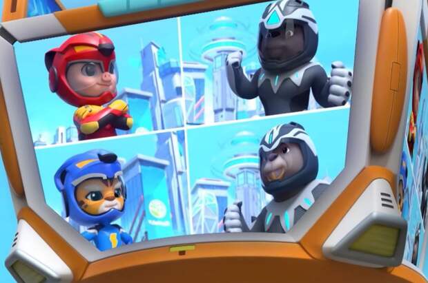 Финальный заезд утешительного этапа в новом эпизоде «Джи-Джи Бонд: Супергонщик»