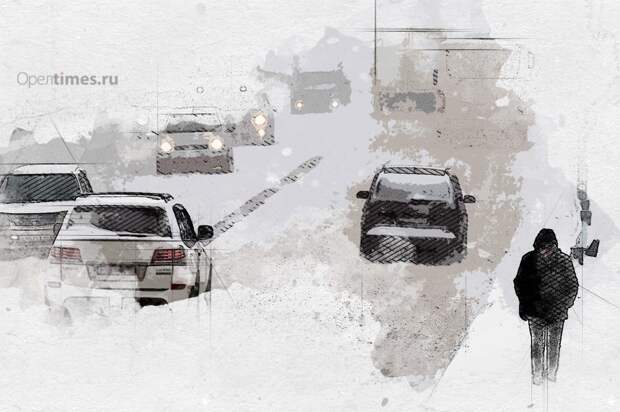 Утро в Орле: гигантские пробки и бешеные цены на такси