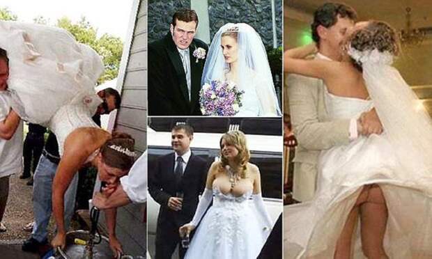 Самые смешные и нелепые свадебные фото со всего мира бракосочетание, жених и невеста, свадебный альбом, свадьба, смешно, снимки, фото, фотографии