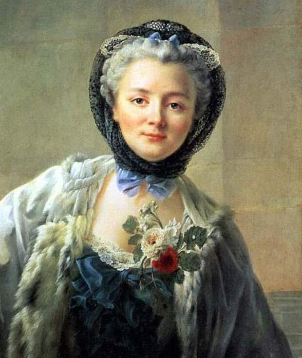Еще один портрет авторства Друэ, ошибочно признаваемый за портрет Дарьи Салтыковой, на самом деле портрет жены художника