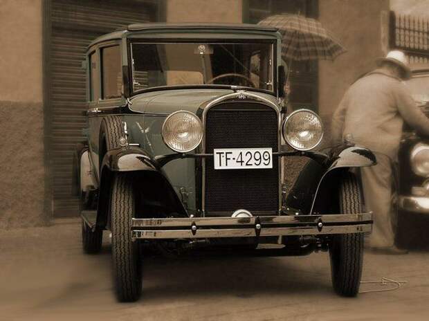 Подборка фото ретро автомобилей (39 фото)