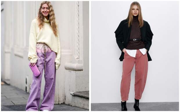 Клёш, пэчворк и цветной деним: самые стильные женские джинсы весна-лето 2021